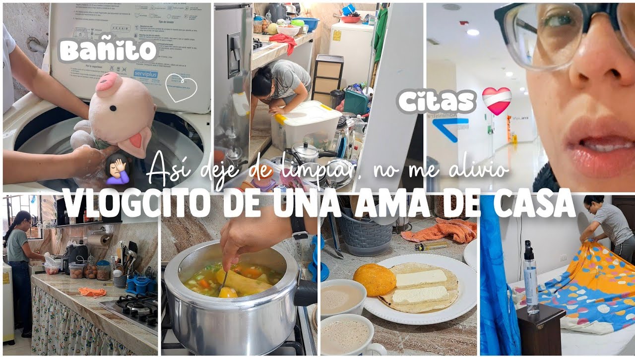 Me asusta, pero igual debo hacerlo | Sigo limpiando, ordenando, cocinando AMA DE CASA 