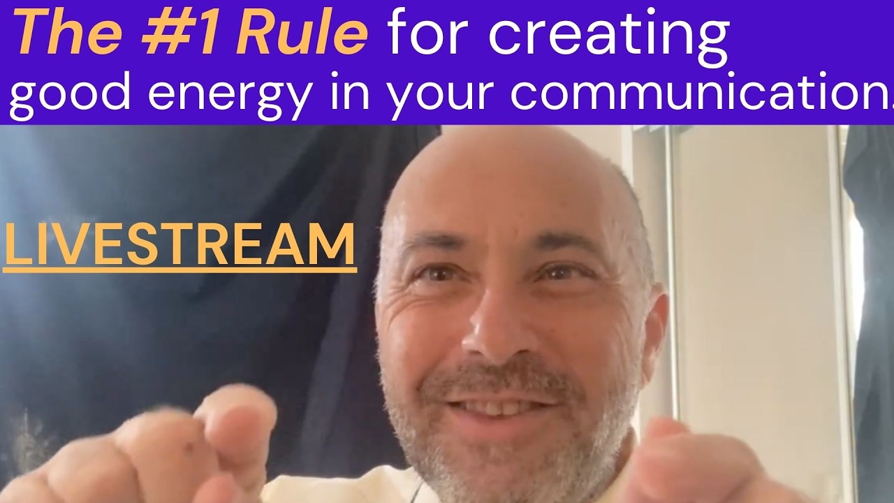 THE #1 RULE for Creating Good Energy in Your Communication - #mirroring  #communication #therapy