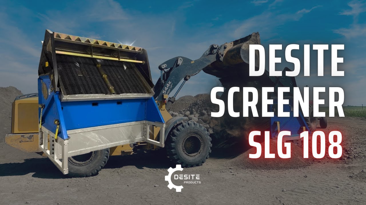 SLG 108VFRB: Top Soil Screener for High-Performance
