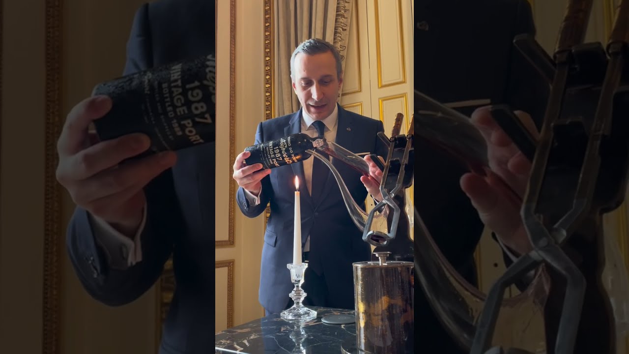 Technique : ouverture du Porto au feu ou à la pince par Xavier Thuizat
