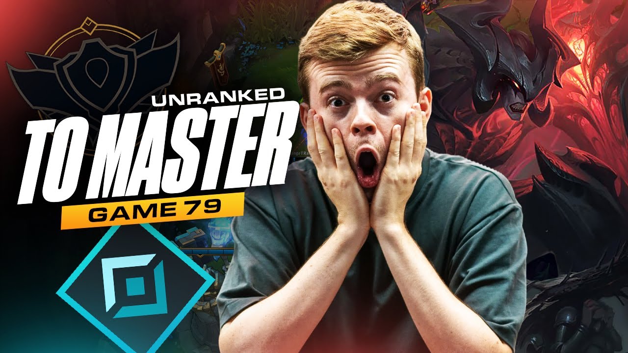 79- AATROX TOP : UNRANKED TO MASTER HARD MODE