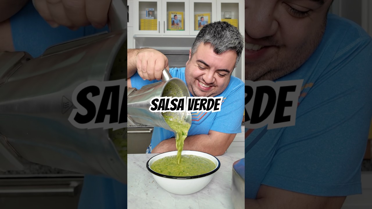Salsa Verde🔥one of the salsa recipes from my cookbook! 