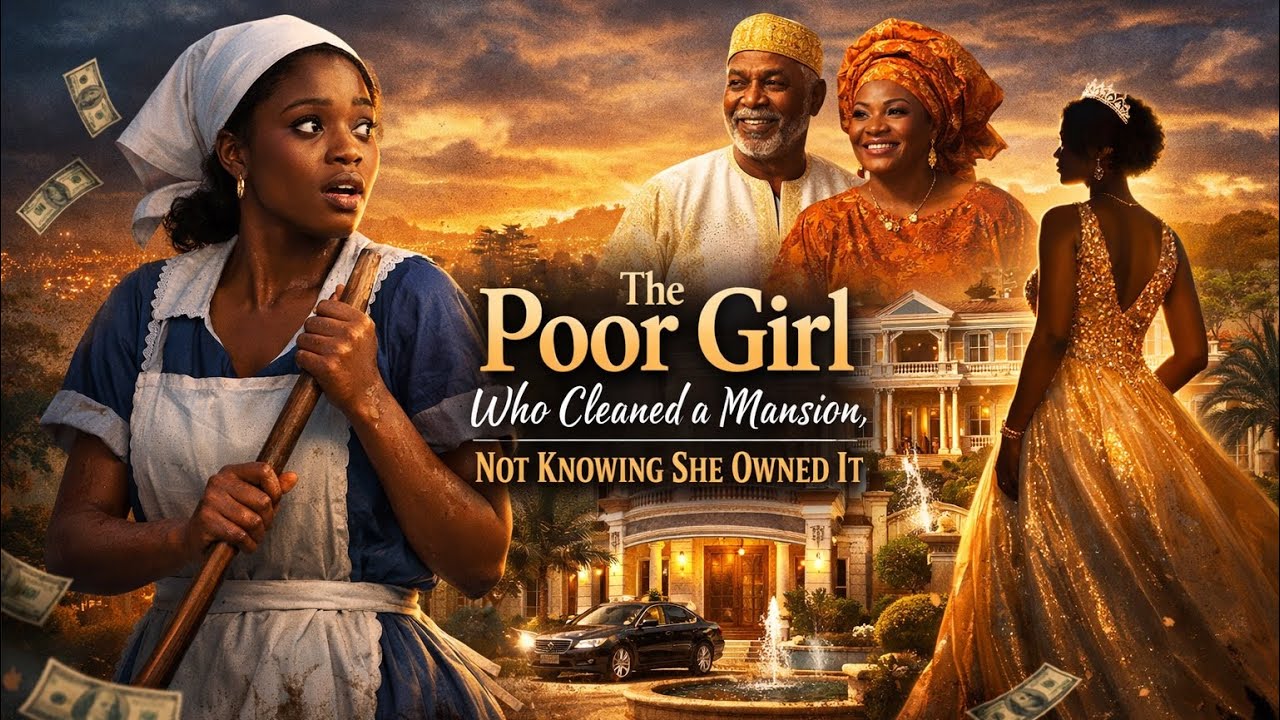 The poor girl who cleaned a mansion for years, not knowing it was her inheritance! 😱🤔