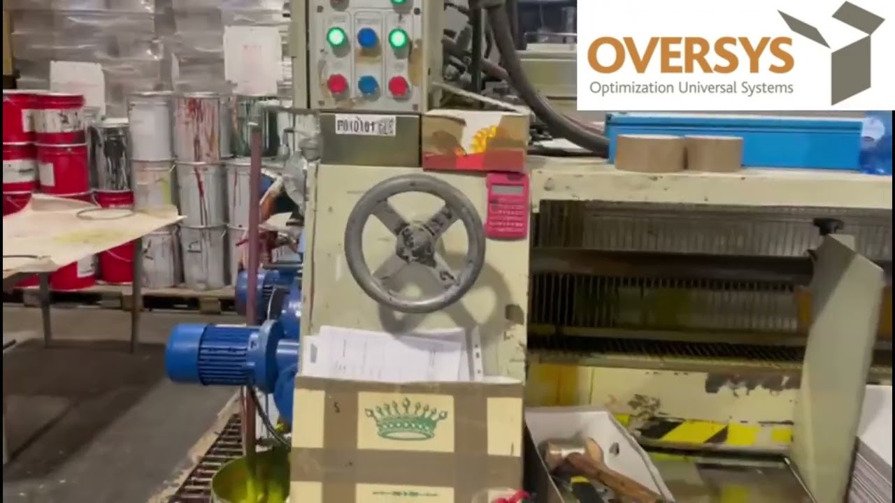VIDEO OVERSYS U63820123 CURIONI 220 T 4 COLOR FLEXO PRINTER