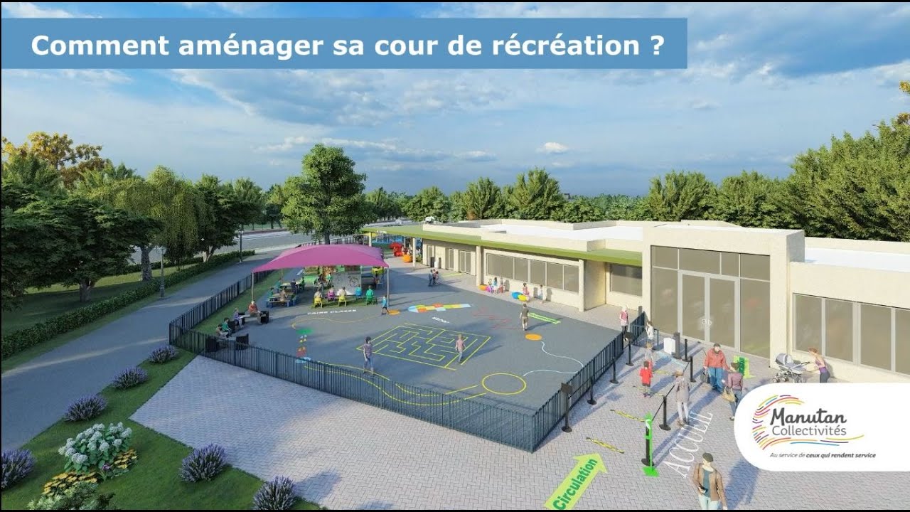 Comment aménager sa cour de récréation ?