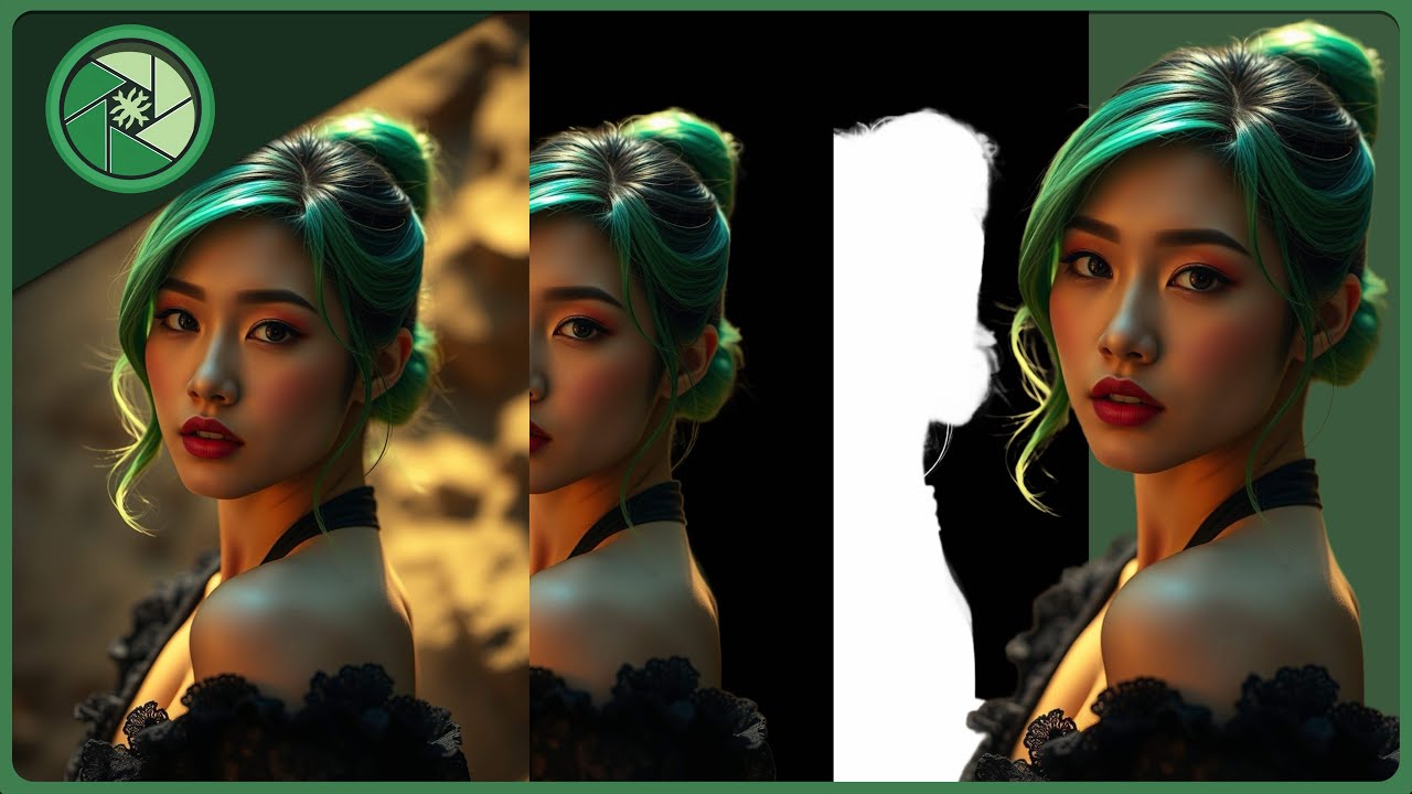 AIarty Image Matting (v2.5) I Alpha-kurve & Inversion Funktion für Masken