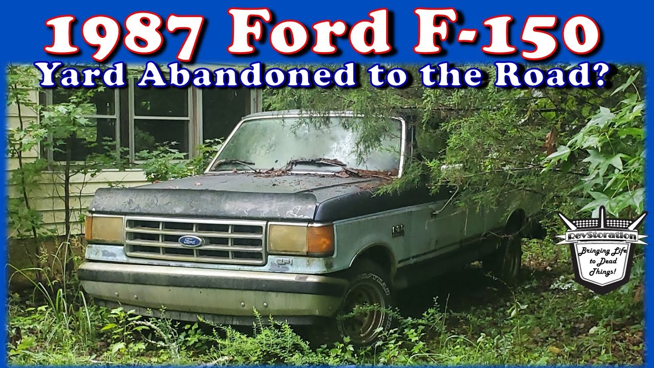 FIRST START & DRIVE? 1987 Ford F150 - Yard ABANDONED to ROADWORTHY! Ignition Actuator Install