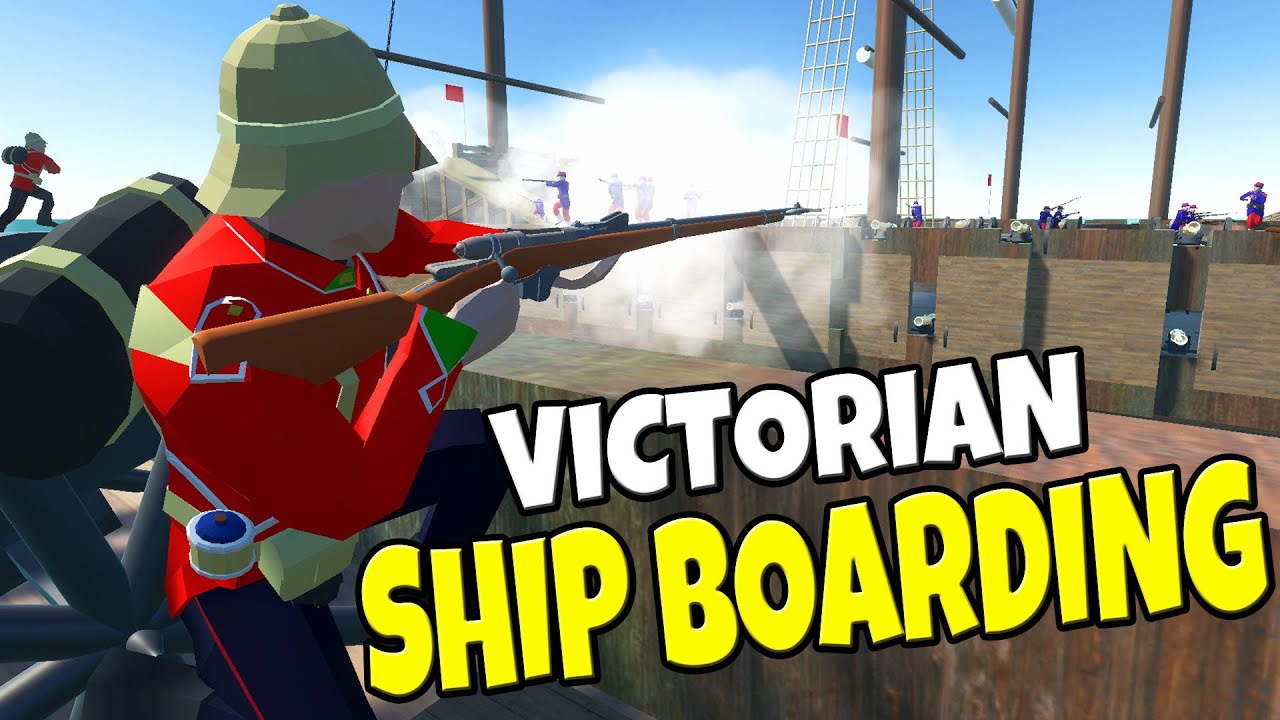 Epic Victorian SHIP BOARDING Battle! - Ravenfield: battle Simulator