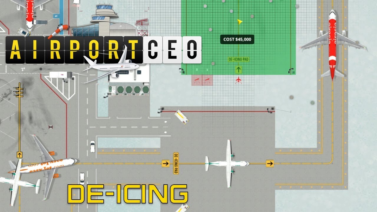 Airport CEO S4 E25 Let's Play - Fixing De-Icing Pads