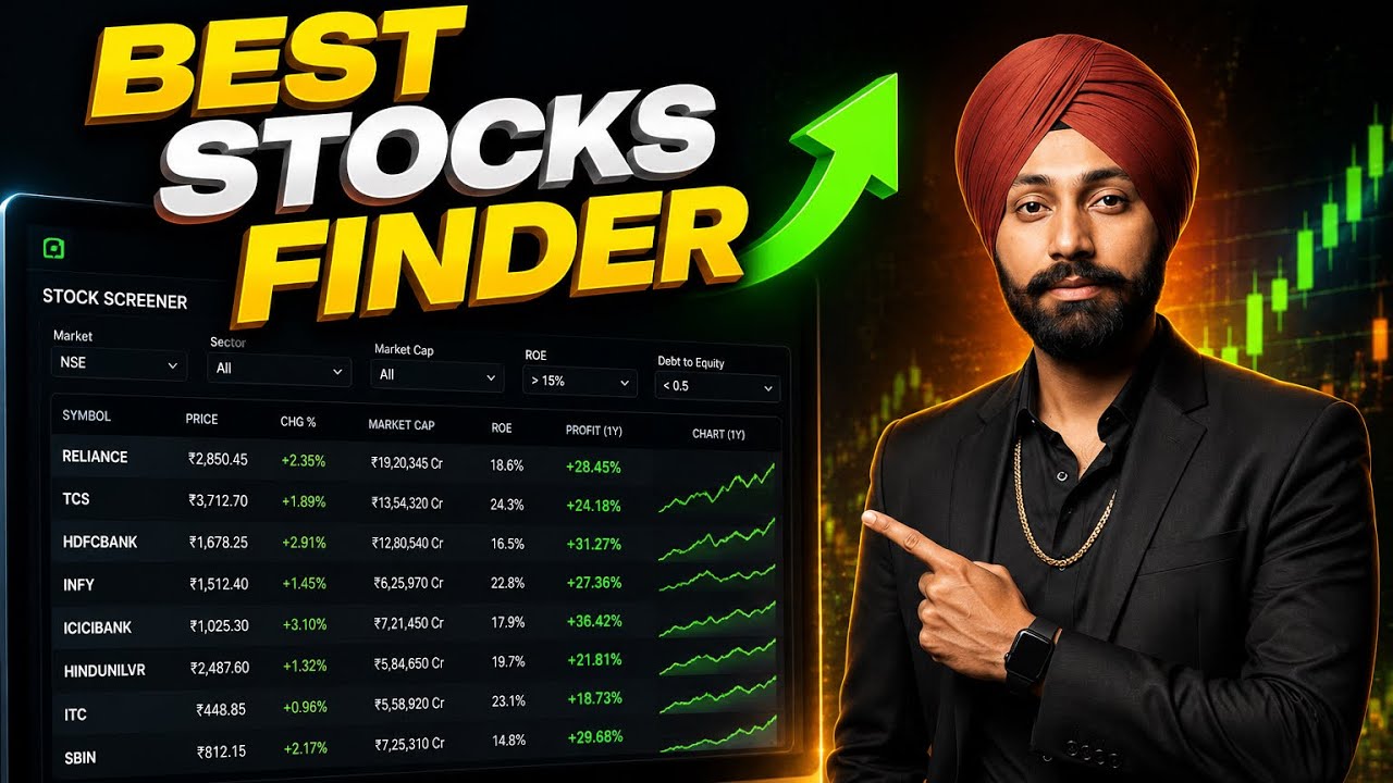How to Find Multibagger Stocks Using Screener.in 🚀