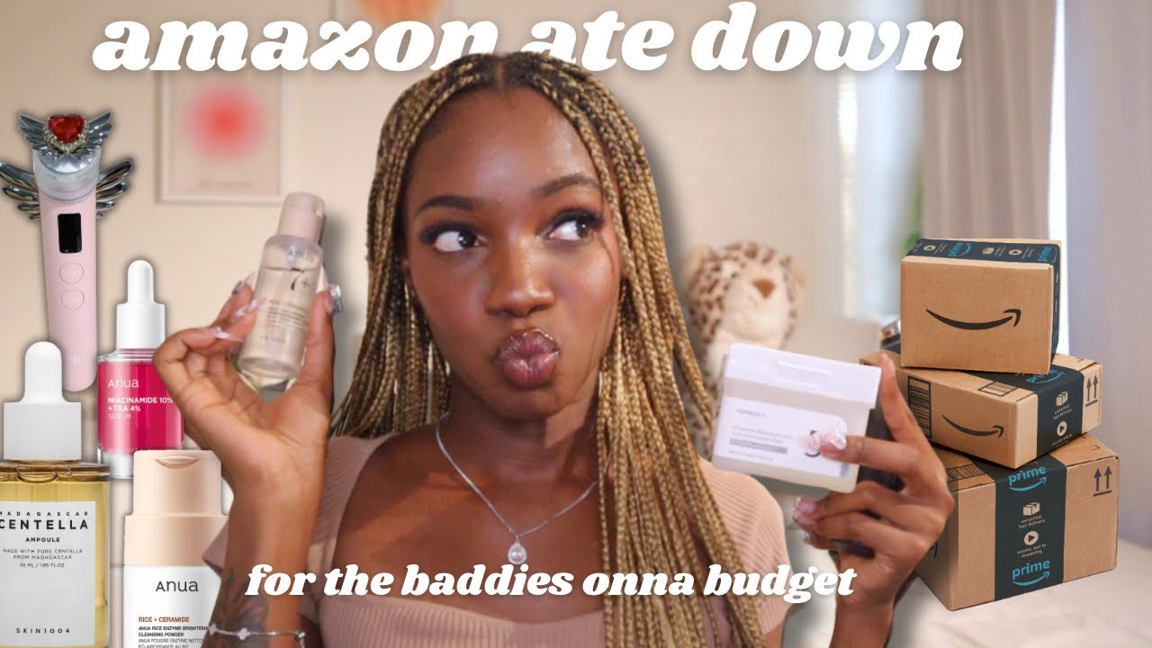 my fav skincare must haves for the low 🎀 amazon must haves