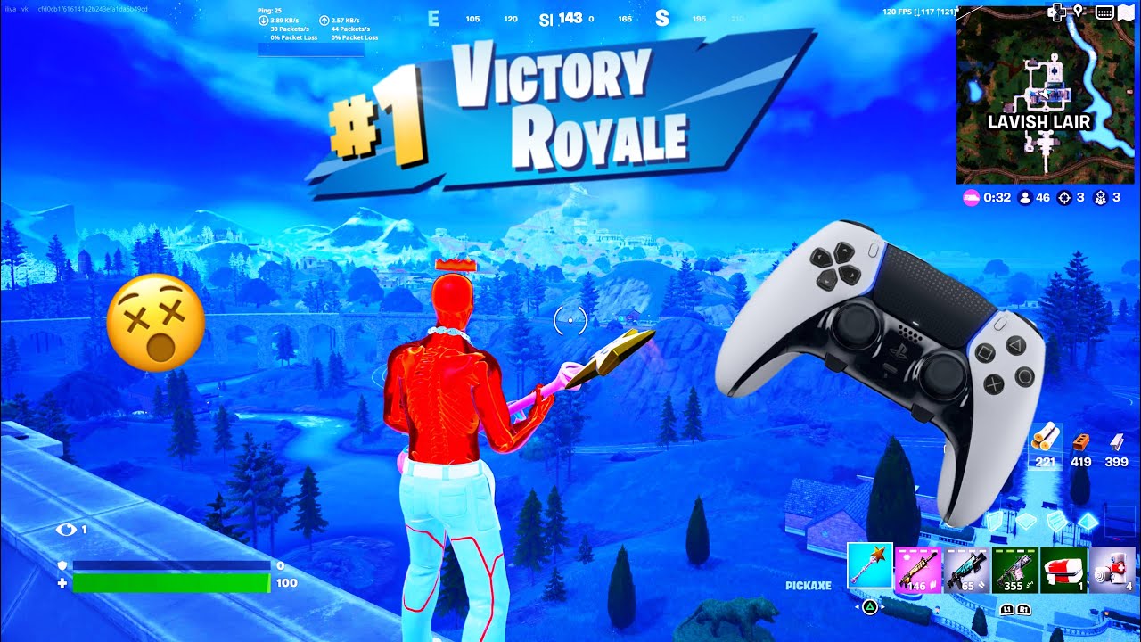 Fortnite Battle Royale with Inferno skeleton Balvin !🤩