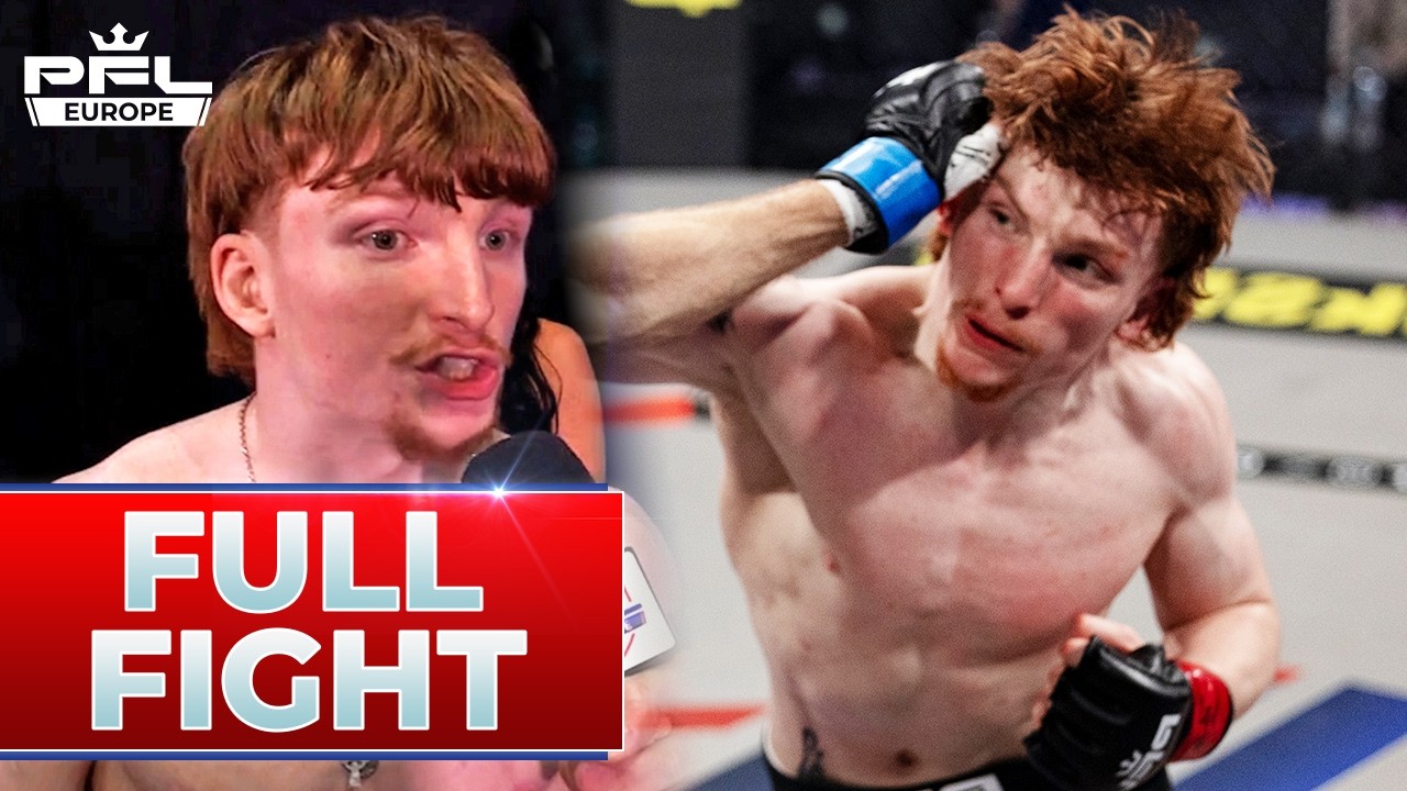 PFL's Biggest Trash Talker! | Lewis McGrillen v Matiss Zaharovs | Full Fight | PFL Europe 2 2024