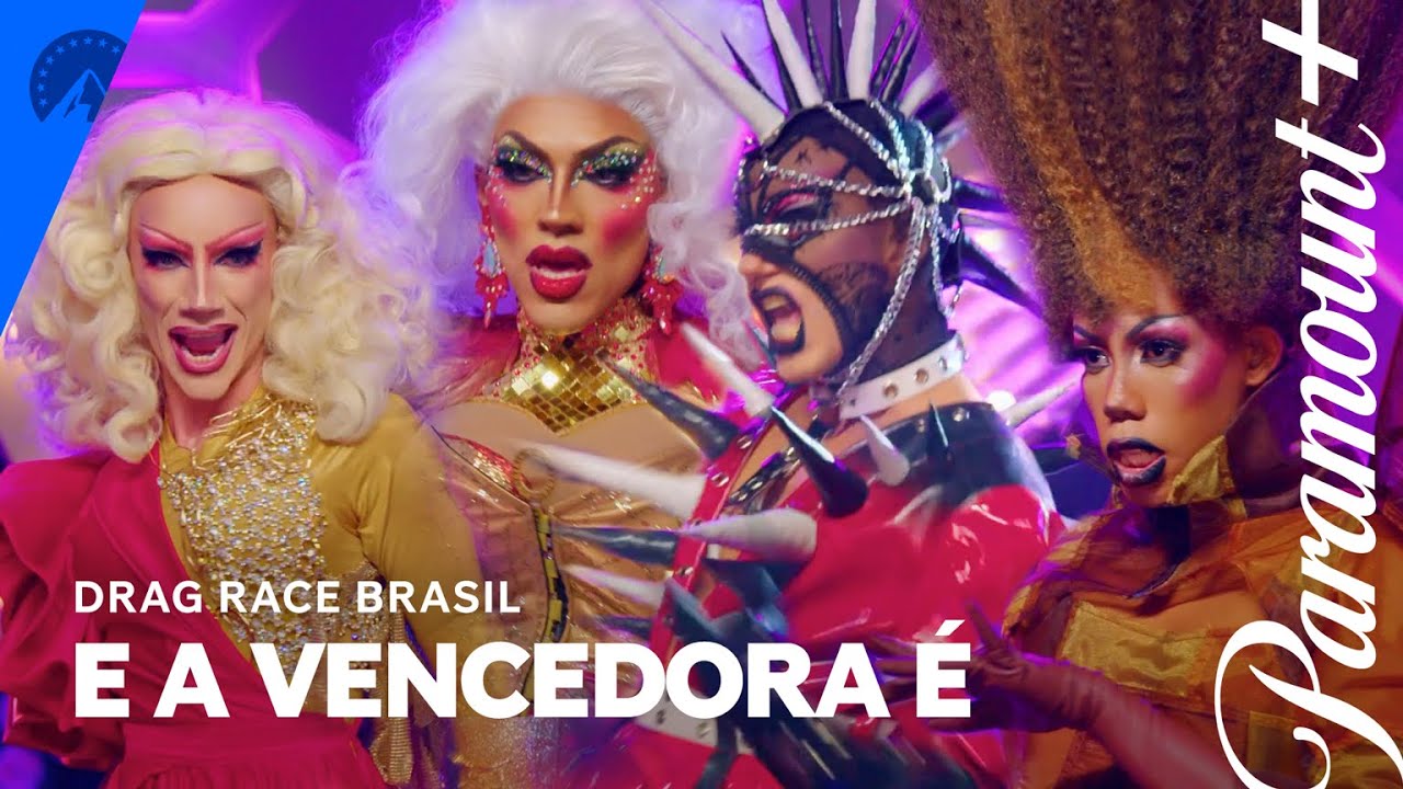 A primeira DRAG SUPERSTAR BRASILEIRA é... | Drag Race Brasil | Paramount Plus