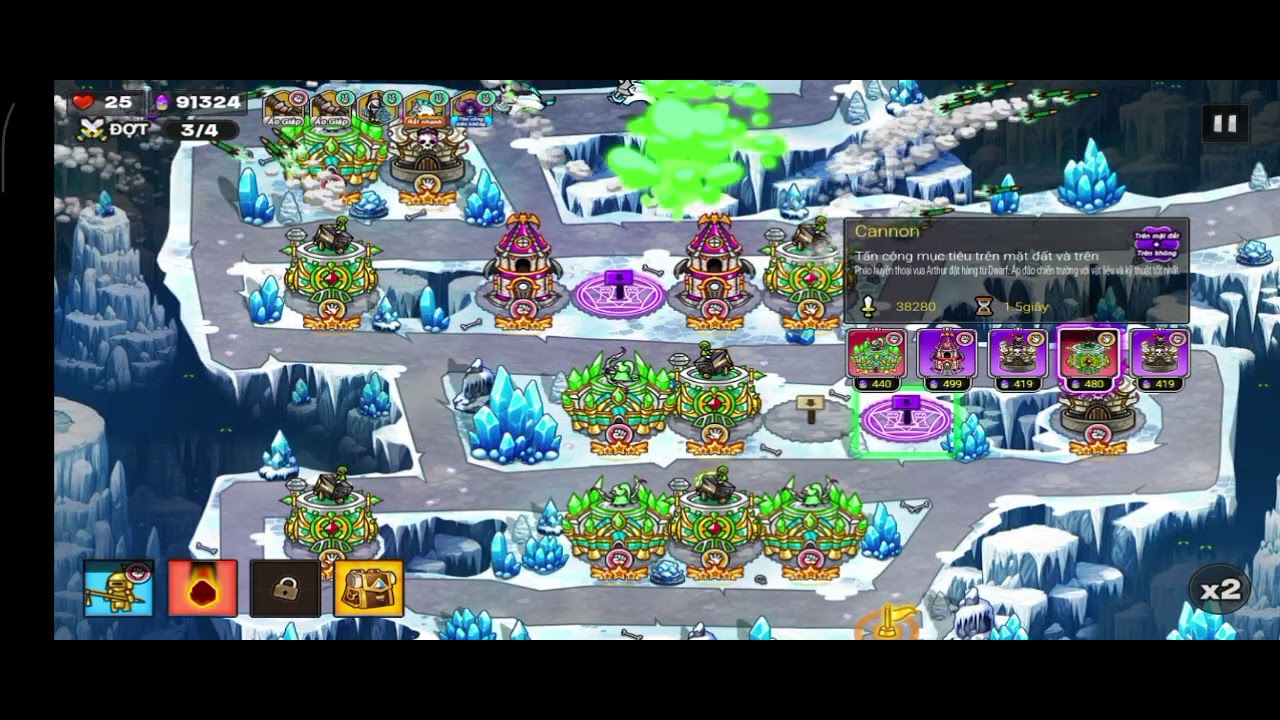 Gold Tower Defense _ Cách đánh màn 146