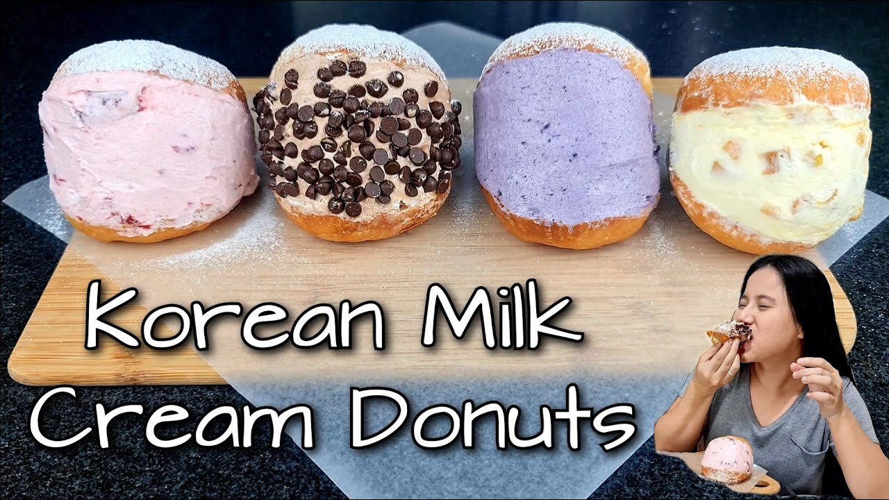 Trending Korean Milk Cream Donuts Ay Pwede Mong Gawin Sa Bahay At Gawin Itong Negosyo Dito Sa Pinas!