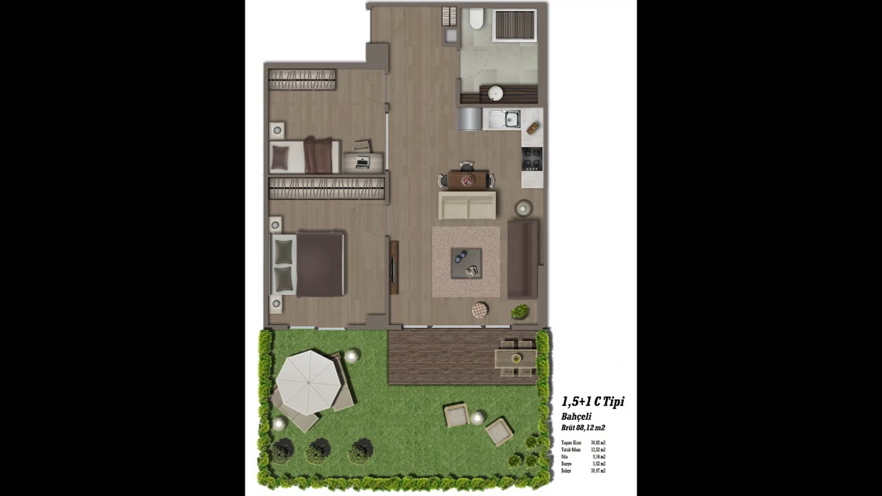 Platin Planet Daire Planları