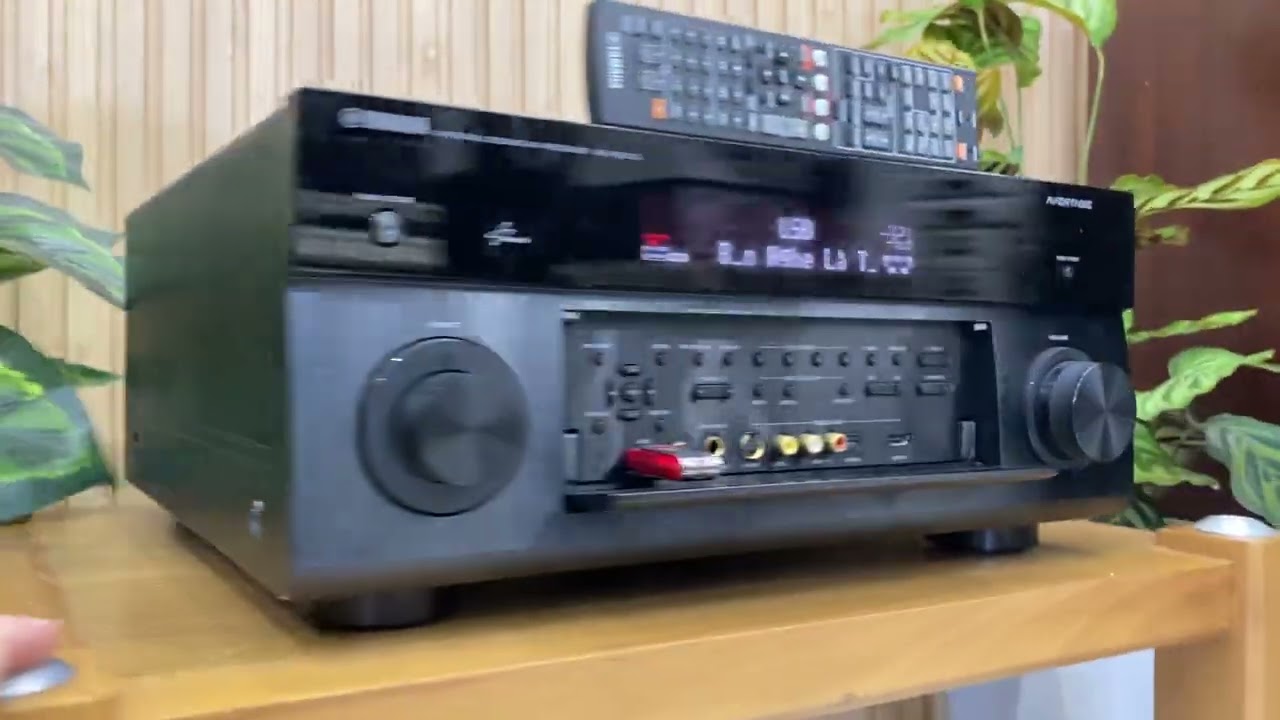 Đã bán-Test Yamaha RX-A2010 trùm công nghệ, HDMI,Optical,USB lossless,internet điều khiển 📲
