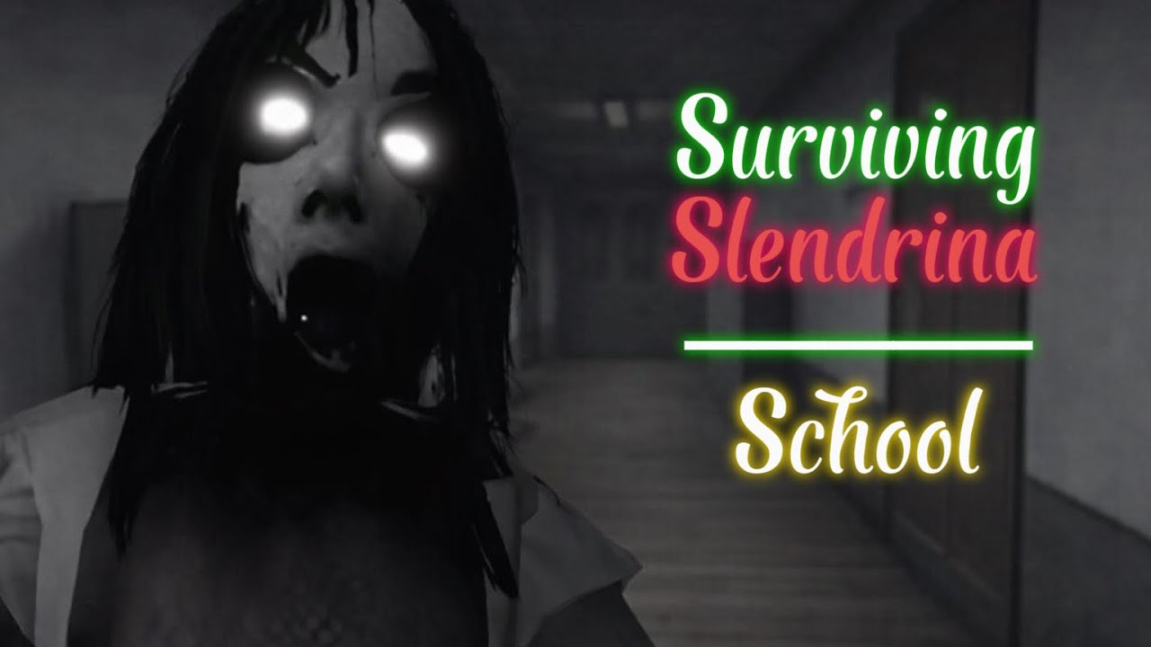 Surviving Slendrina in School - Granny Roblox