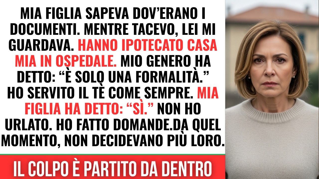 Sono uscita dall’ospedale e la banca mi ha avvisata… ma il peggio era già entrato in casa