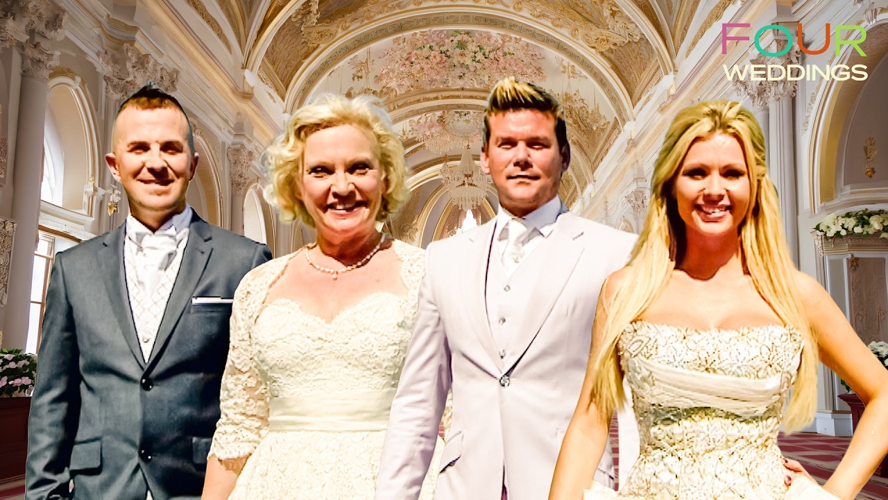 Which Celebrity Wedding Is The Most Impressive? 💒 | Four Weddings UK