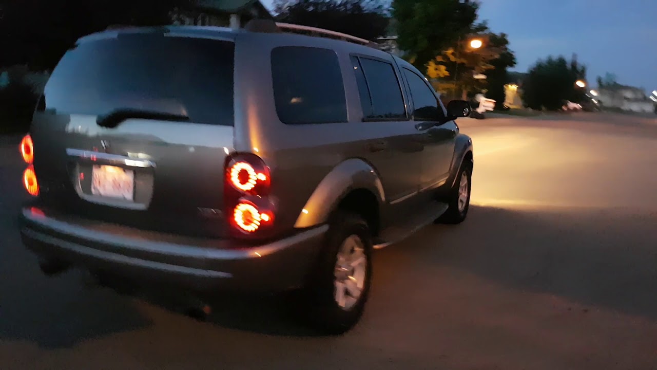 2006 Dodge Durango Limited Edmonton Alberta Flow Master Exhuast  LED Tail Lights