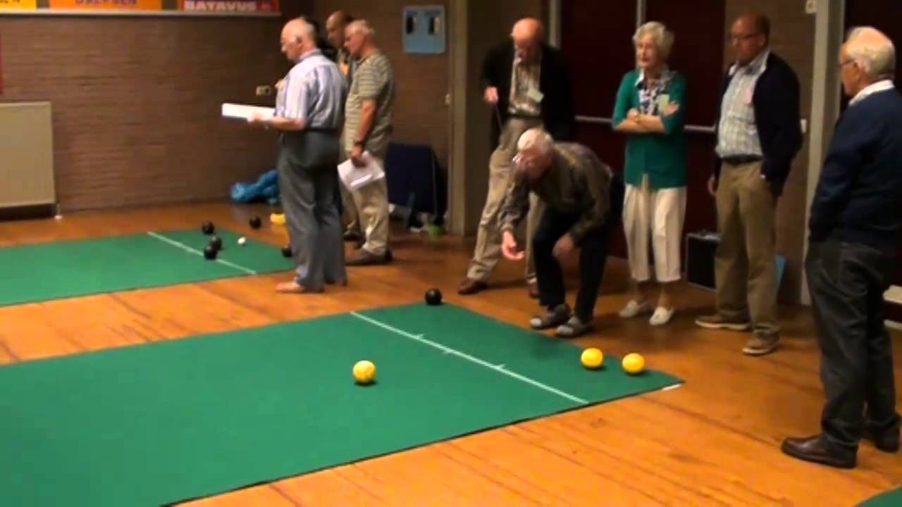 gemeentelijk koersbal toernooi in Dalfsen.