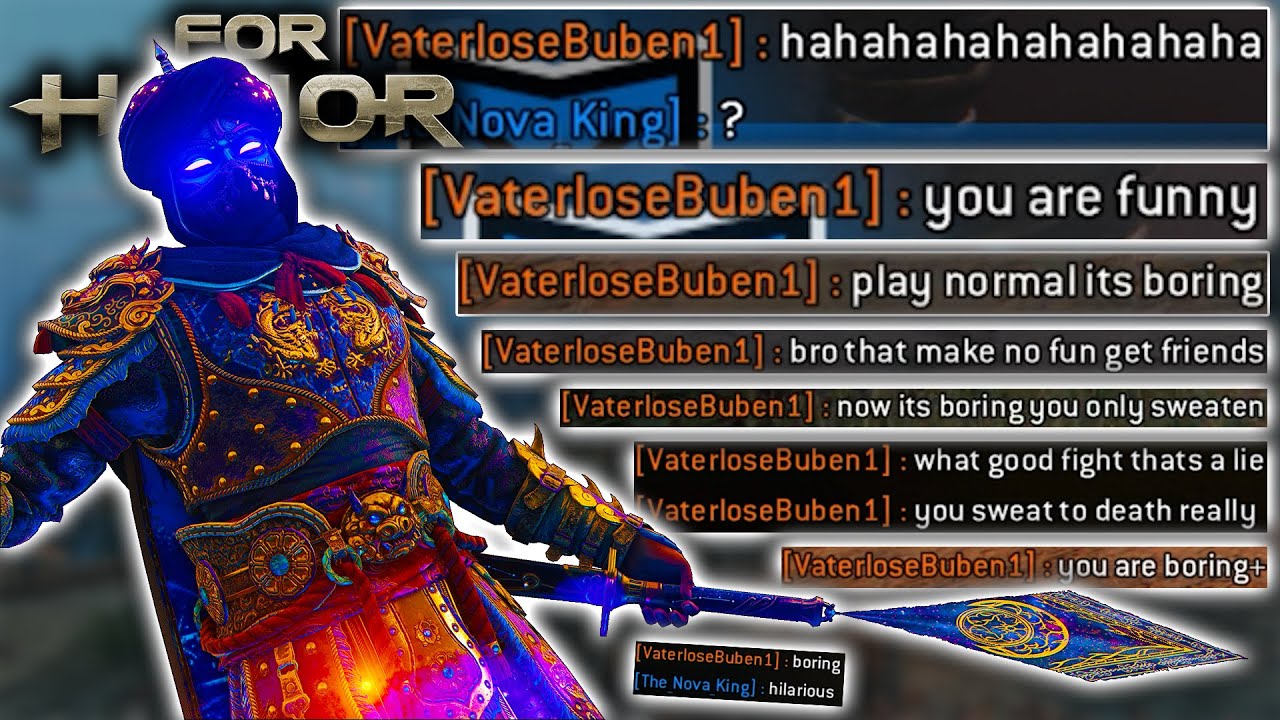 Salty Player Absolutely REKT - Mixed Duels [For Honor]