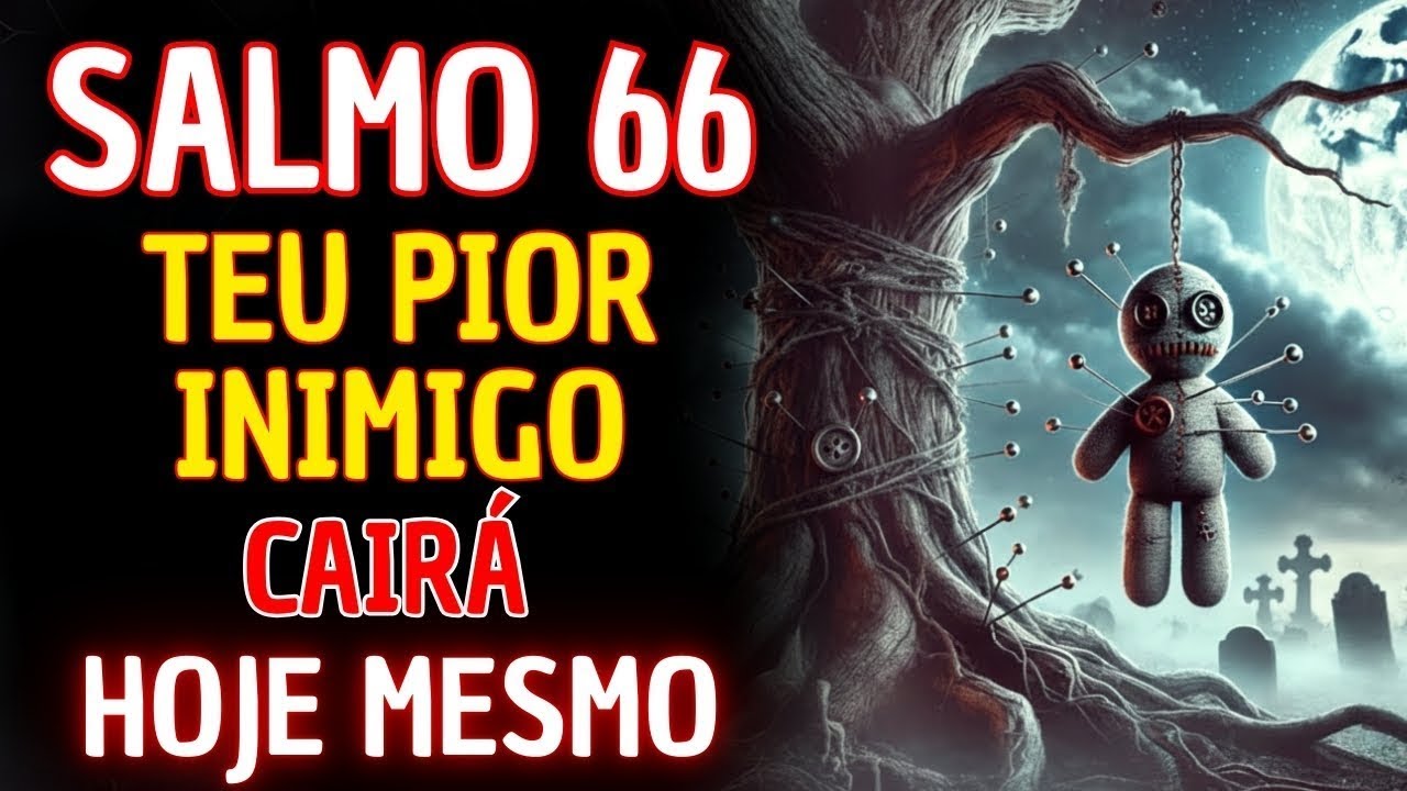 SALMO 66_ A Oração Que DESTRÓI o Teu Inimigo — Contra Feitiçaria, Maldições e Inveja AGORA