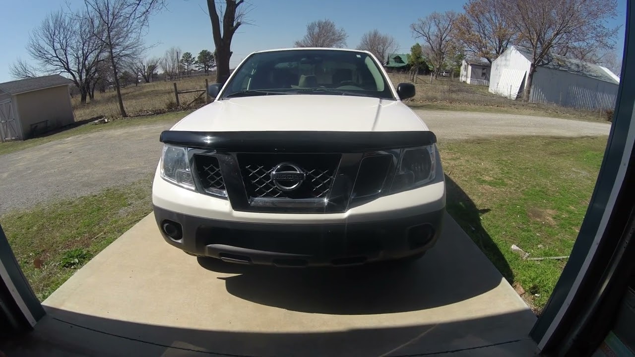 Установка и обзор Nissan Frontier AVS Hood Bugflector II