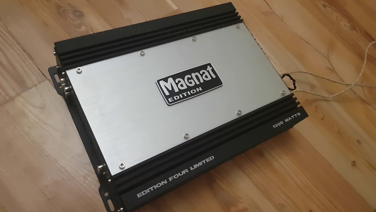 Подключение автомобильного усилителя дома Magnat Edition Four Limited 4k 4к Ultra HD