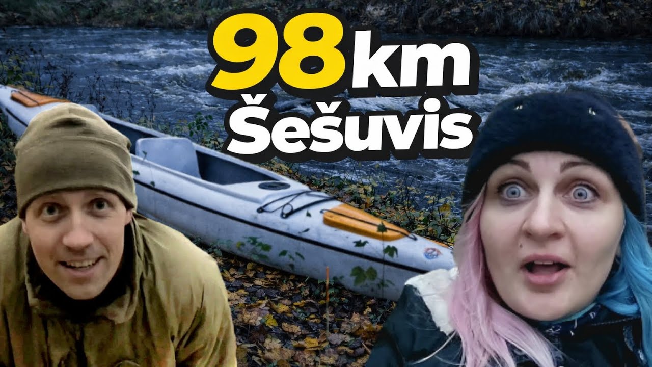 98 km Šešuvio upe rudenį | 2 dienos baidare