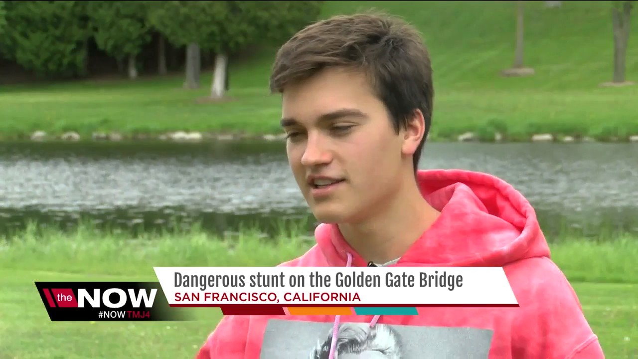 West Bend men illegally climb Golden Gate Bridge