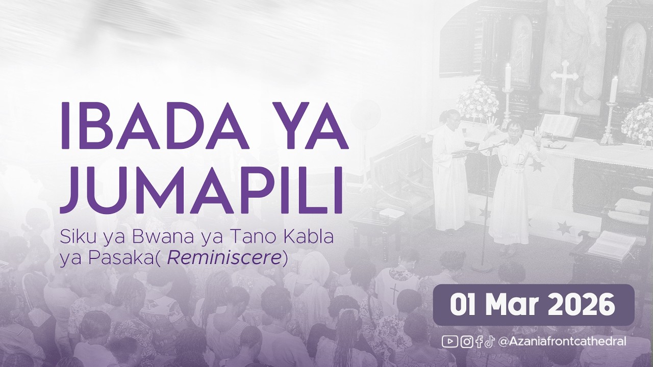 IBADA YA  JUMAPILI  | 01 / 03  / 2026