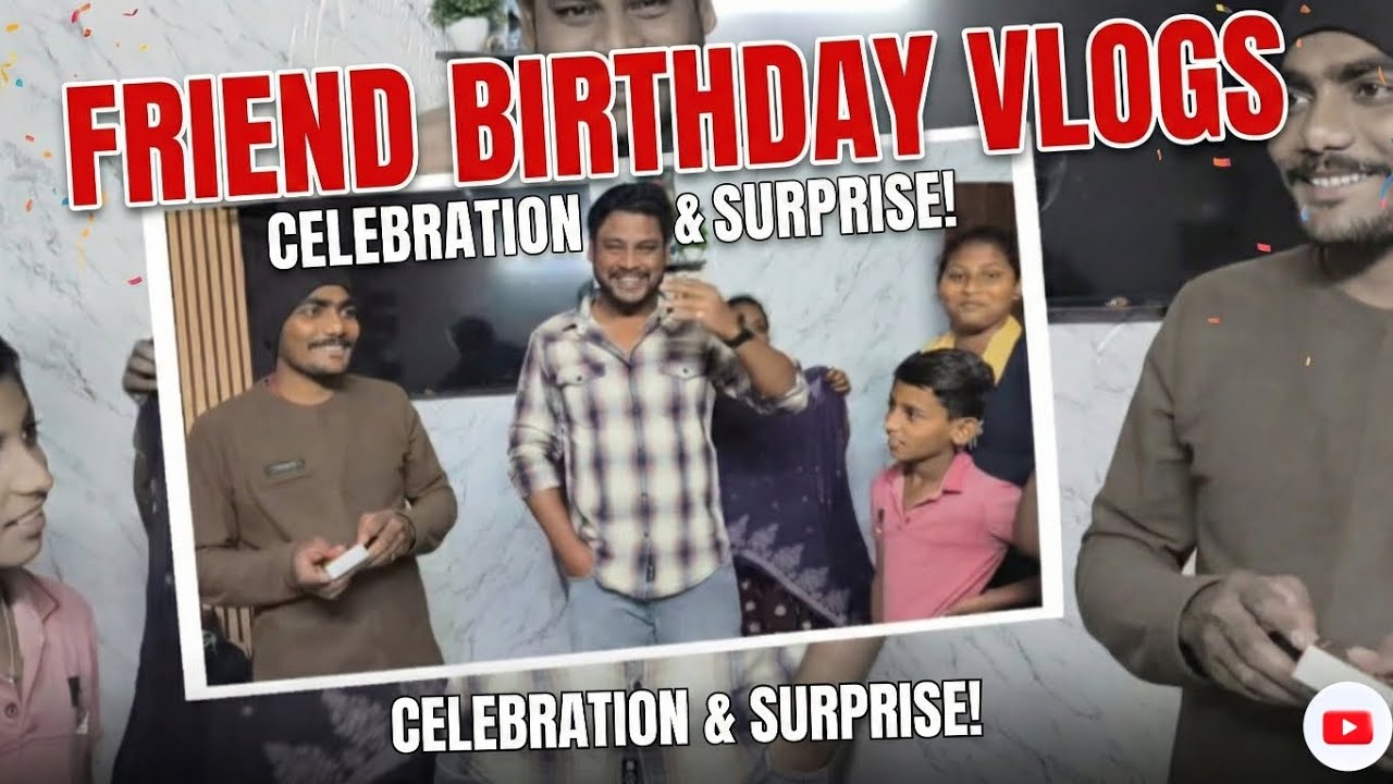 BIRTHDAY SURPRISE! 🎉 Celebrating with Friends & Family || @JustSandyThings01 