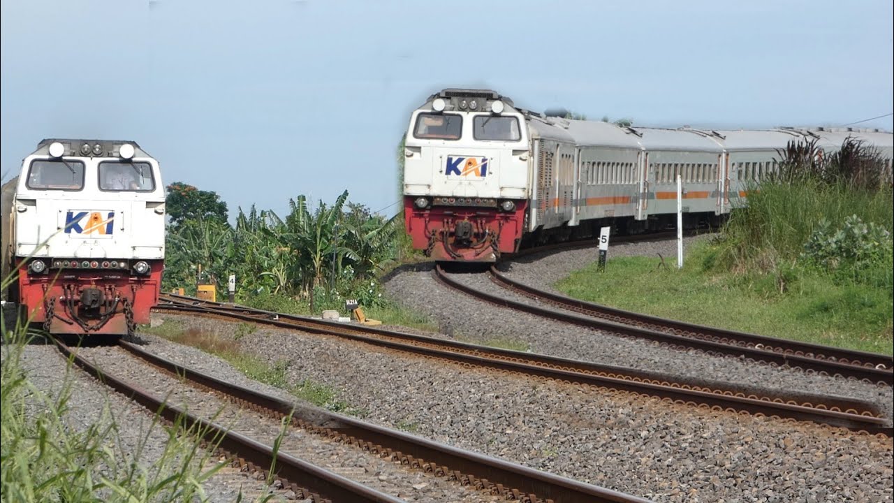 LETAK PERCABANGAN JALUR KERETA API LOOP LINE GRESIK SERING ADA PAPASAN !