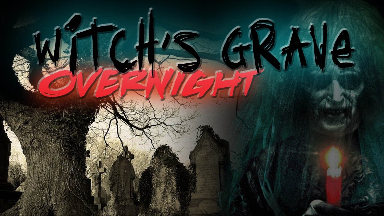 (SHE SHOWED HERSELF) HAUNTED WITCH'S GRAVE OVERNIGHT CHALLENGE! | OmarGoshTV