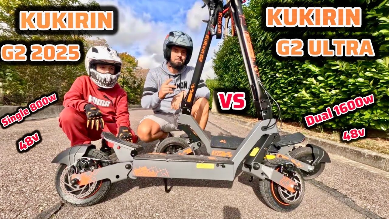 KUKIRIN G2 ULTRA VS G2 2025 4k60fps TROTTINETTE ELECTRIQUE #pourtoi #fyp #foryou #rider #kukirin