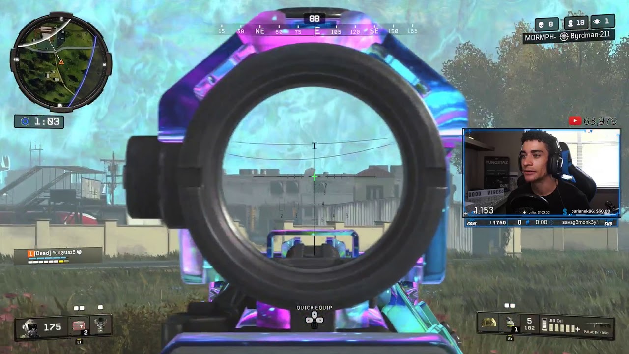 Testing out the Maddox in Blackout