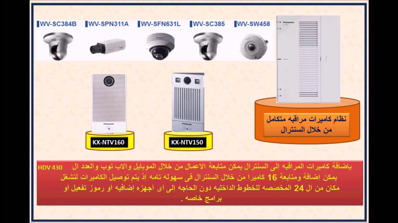 KX-HTS 32   FEATURES  DESCRIPTION  شرح مكتوب باللغه العربيه لمواصفات السنترال