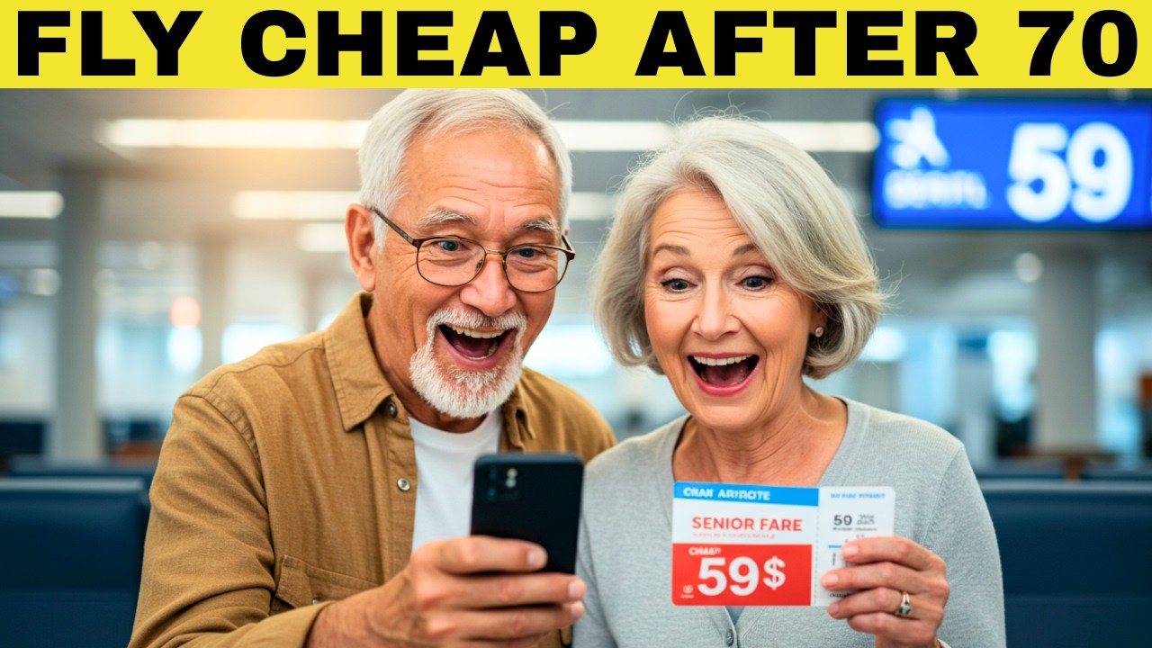 11 Secret Benefits for People Over 70 That Airlines Hide