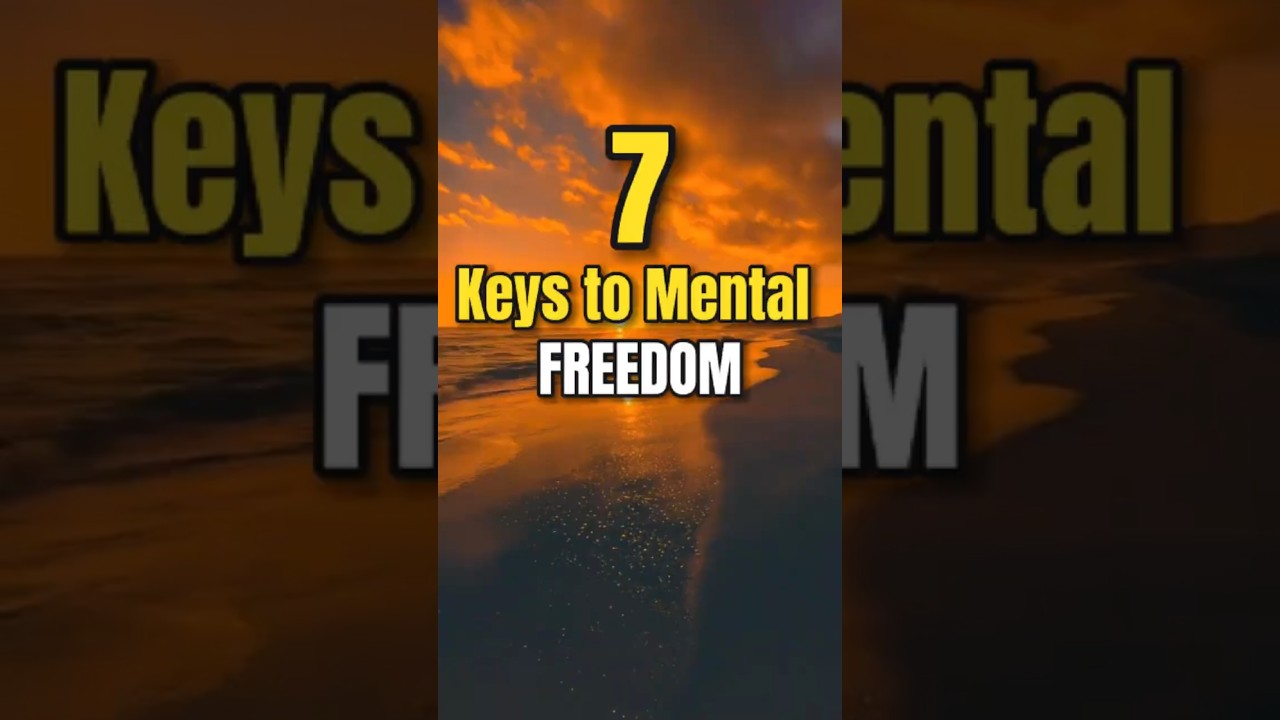 7 Stoic Keys to Mental Freedom | Live Unshakable in a Chaotic World#stoicism#shortvideo