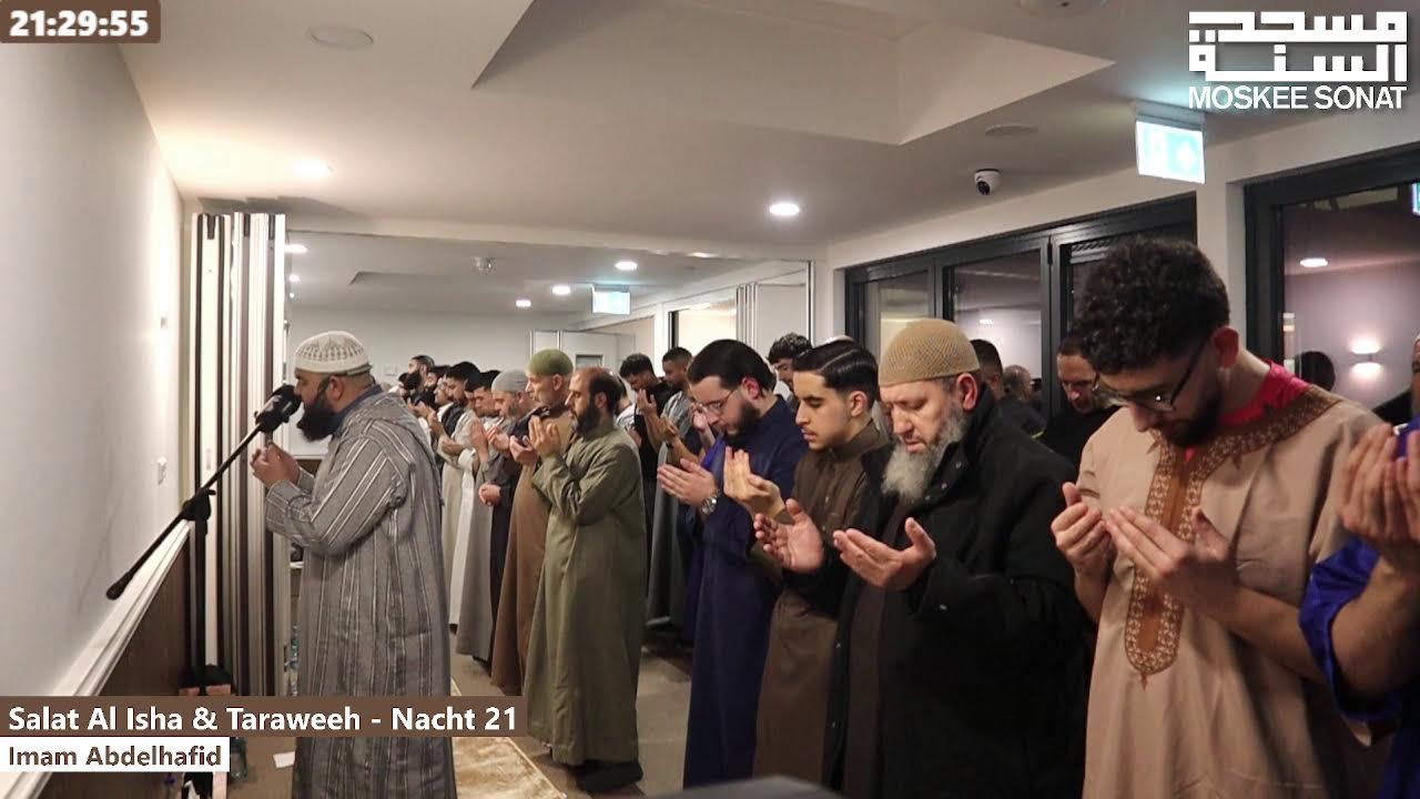 Salat Al Isha & Taraweeh | 1447/2026 - Nacht 21 | Imam Abdelhafid & Younes