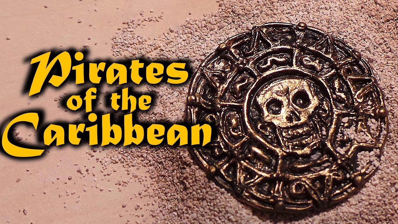 Polymer Clay; Pirates of the Caribbean Tutorial - Aztec coin