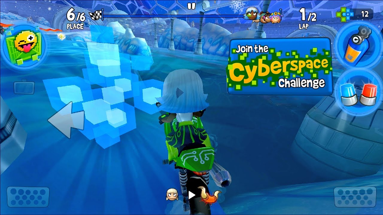 Leeta Drive motorcycle Join Cyberspace Challenge | Beach Buggy Racing 2