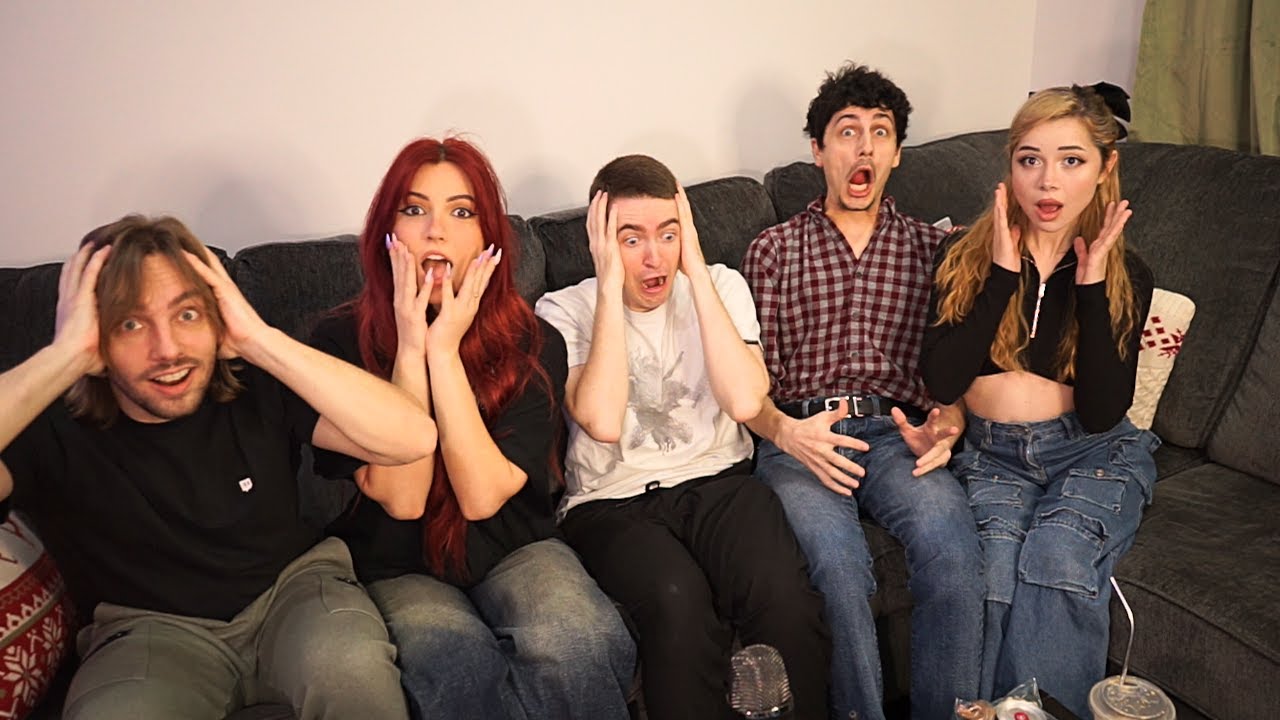 The gang play Mario Party and Jackbox Games IN PERSON