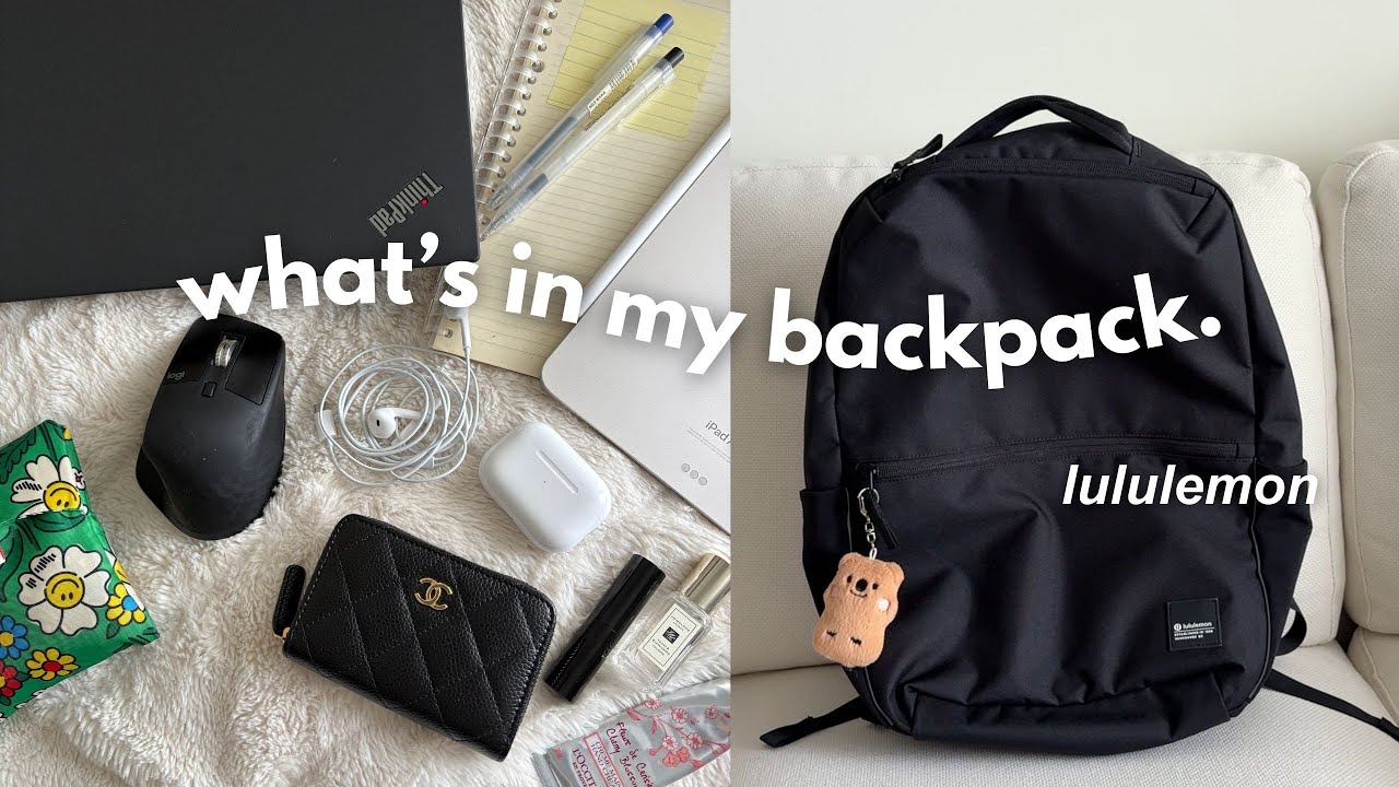what's in my backpack? work essentials for 9-5 corporate job *realistic*