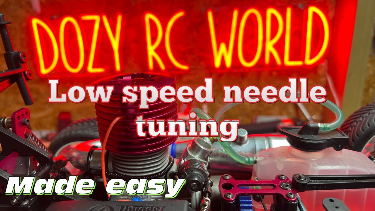 tuning the low speed needle on your nitro rc engine made easy 🏎️⛽️🚀💨