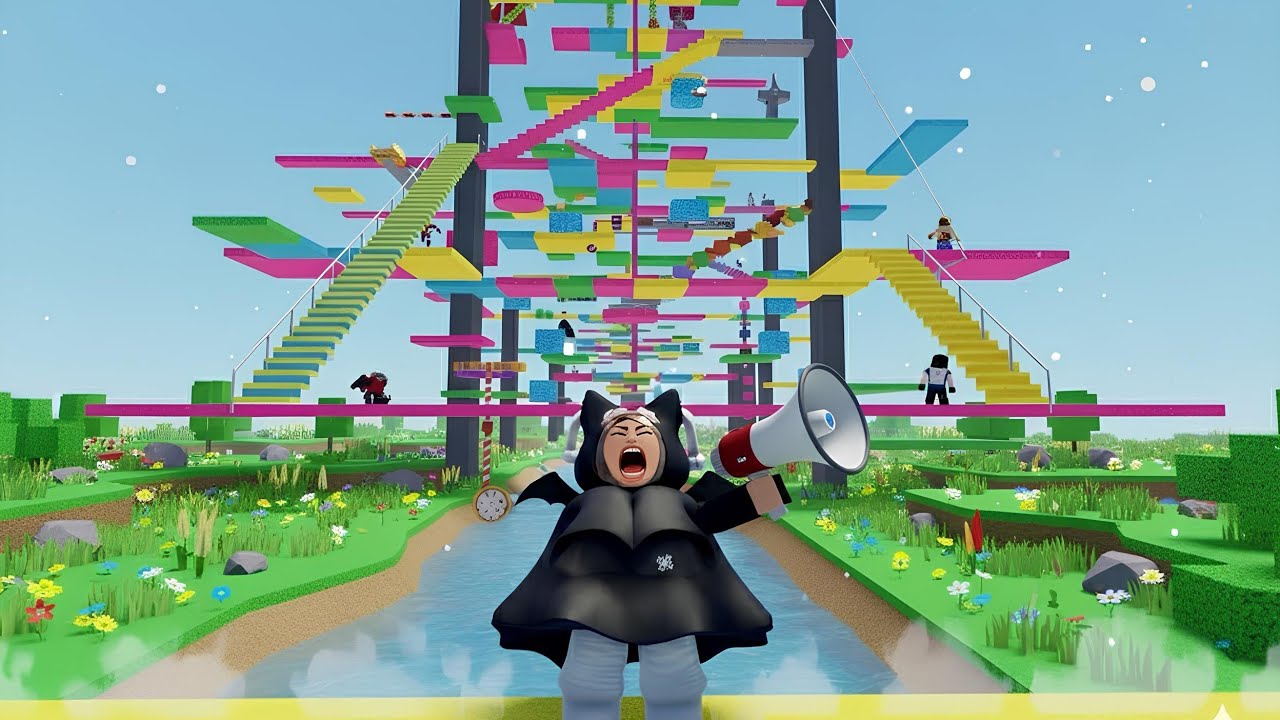 ตะโกนให้คอแตก | Roblox Voice Control Obby