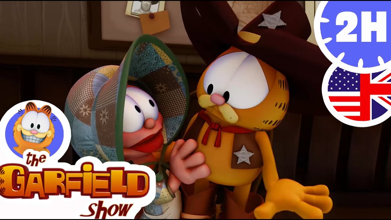 😸Garfield the Sheriff of the Town!😸 Funny episodes compilation Garfield & Co.